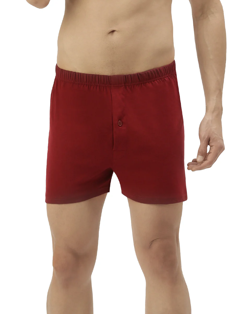 100% Combed Cotton Assorted colour Knitted Boxer Real Relax - Image 2