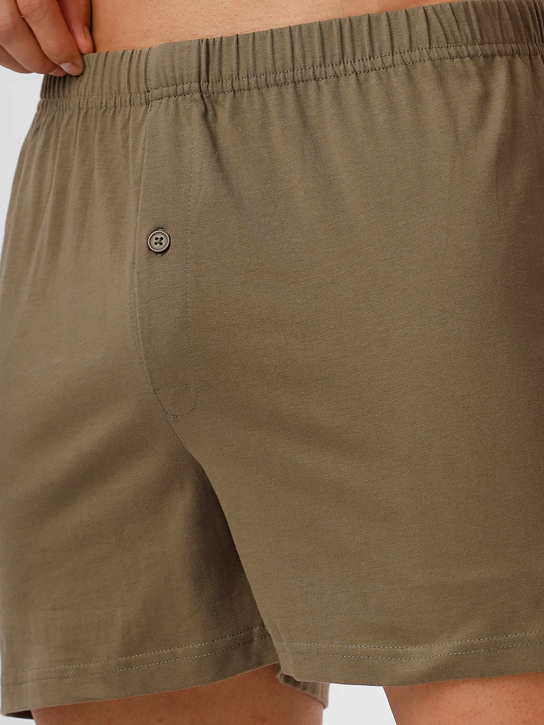 100% Combed Cotton Assorted colour Knitted Boxer Real Relax - Image 3