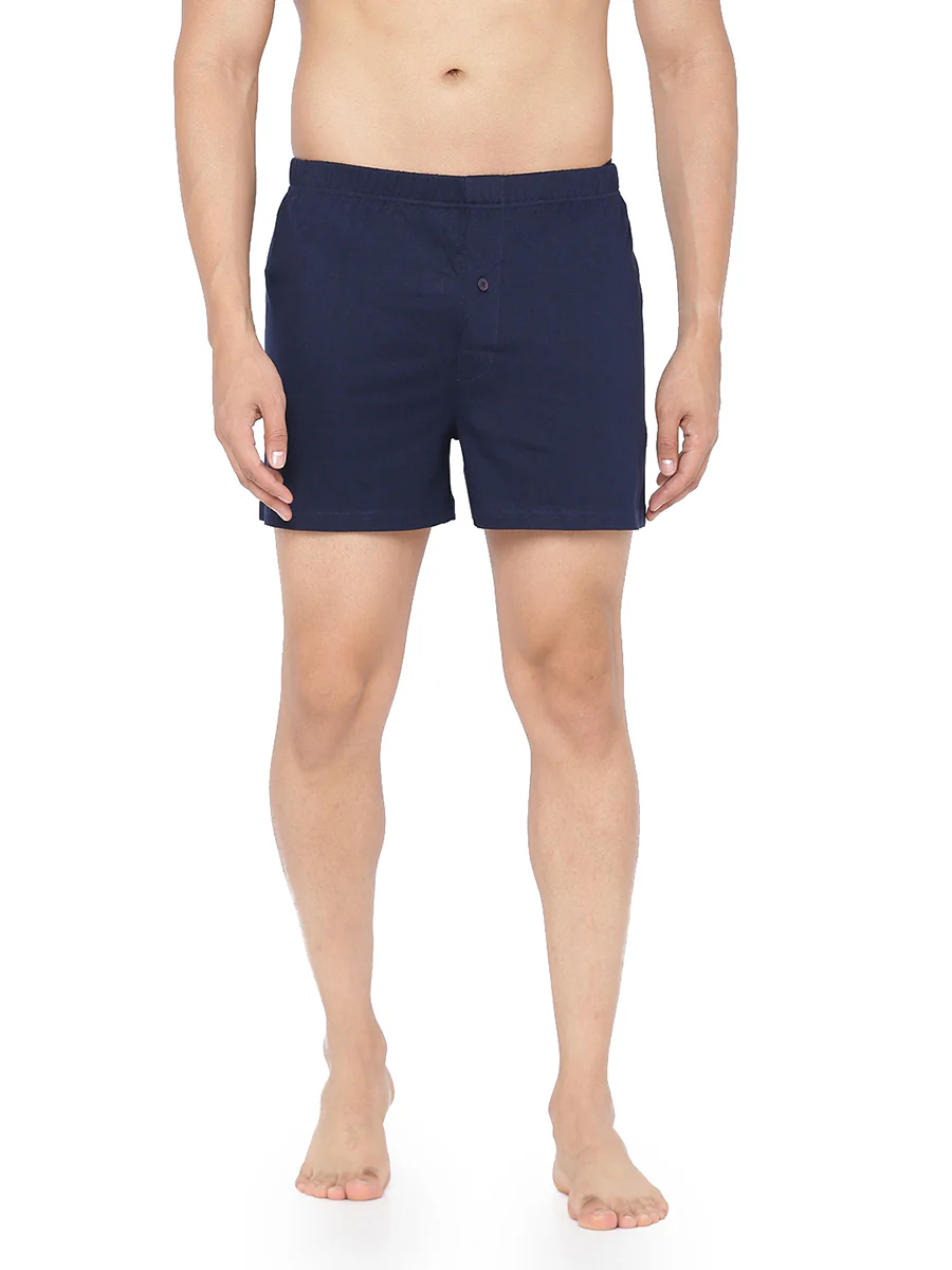 100% Combed Cotton Assorted colour Knitted Boxer Real Relax - Image 4
