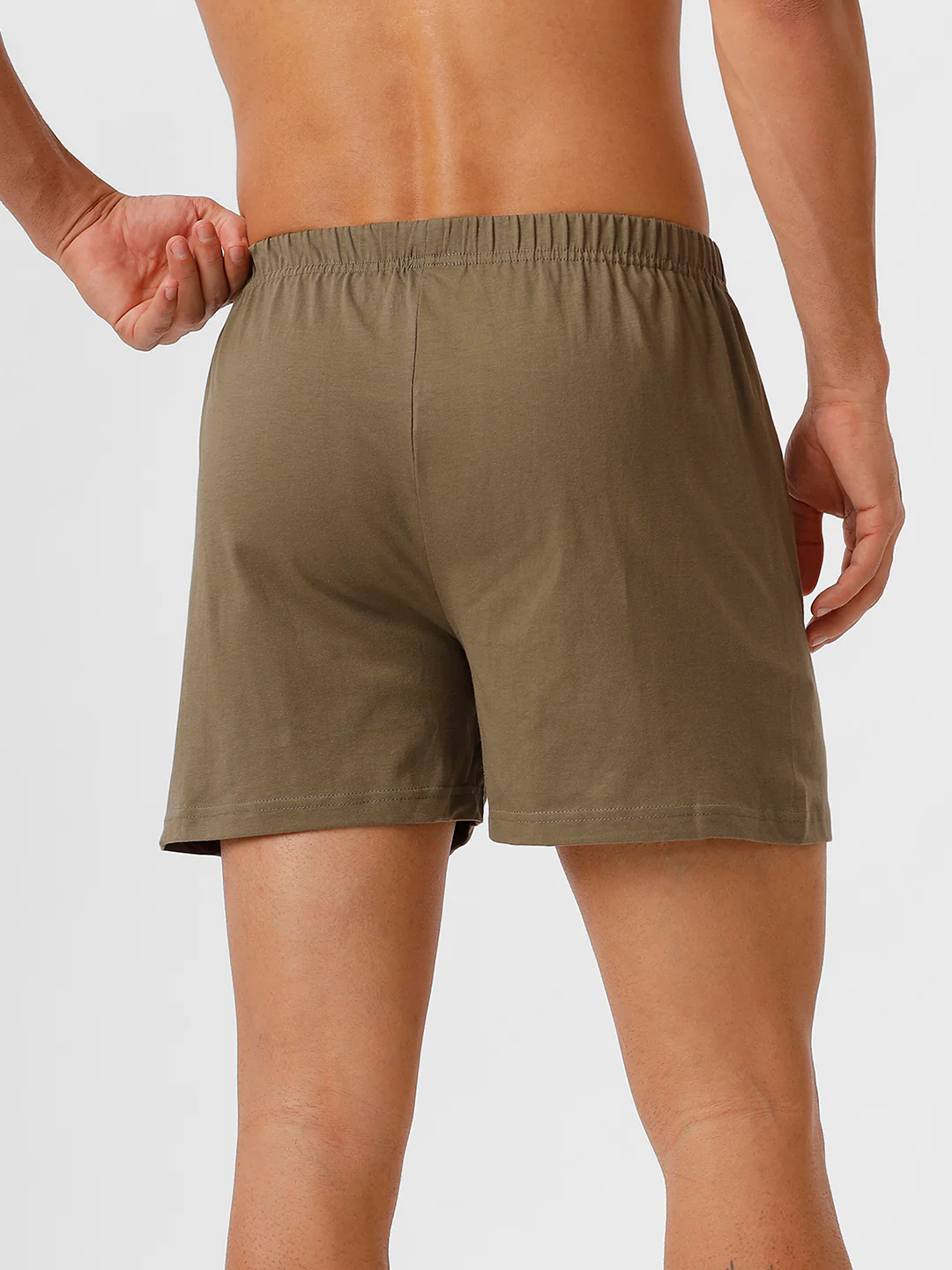 100% Combed Cotton Assorted colour Knitted Boxer Real Relax - Image 5
