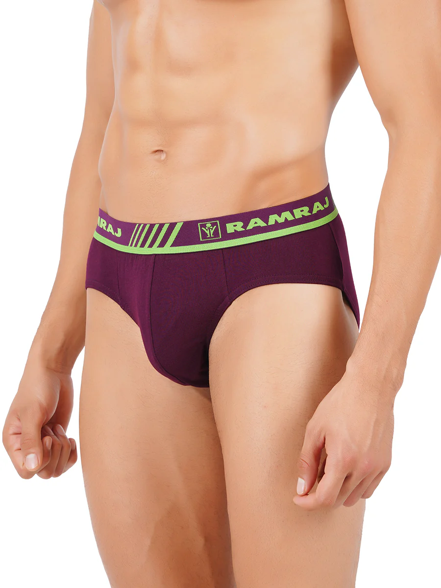 100% Combed Cotton Assorted Colour OE Brief Udaya Ni (Pack of 2) - Image 4