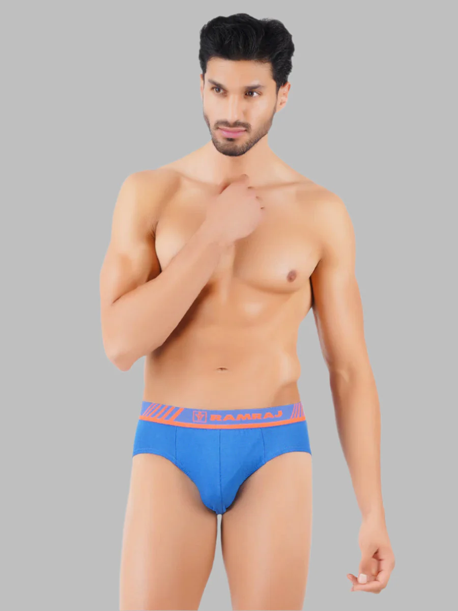100% Combed Cotton Assorted Colour OE Plus Size Brief Udaya Ni (Pack of 2) - Image 2