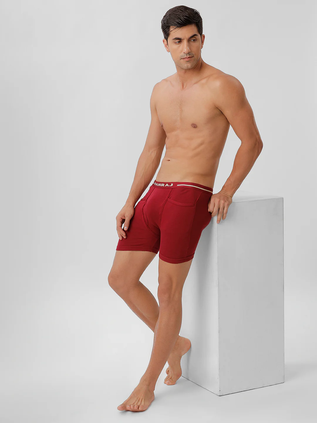 100% Combed Cotton Assorted Colour OE Pocket Trunk Plus size Arrow (Pack of 2) - Image 7