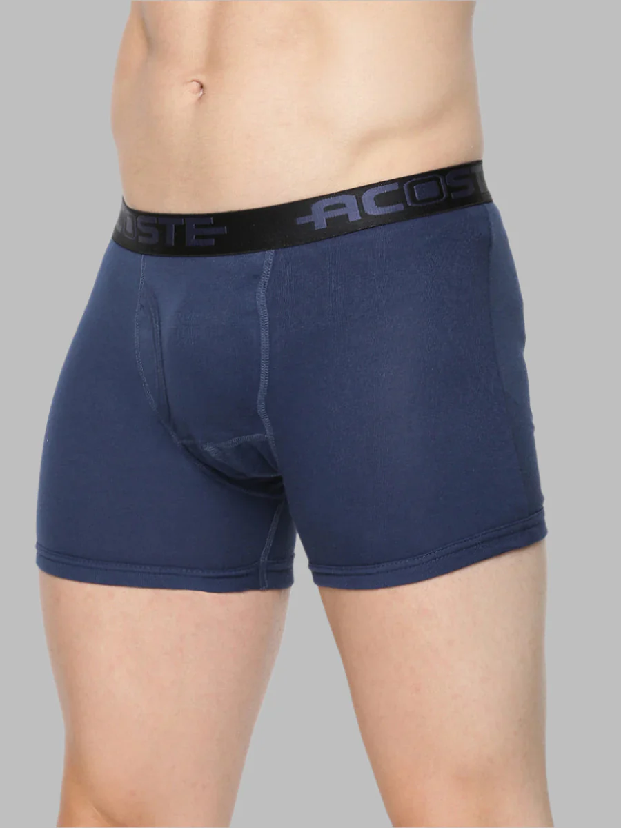 100% Combed Cotton Assorted Colour OE Without Pocket Trunk Acoste 1013 (Pack of 2) - Image 2