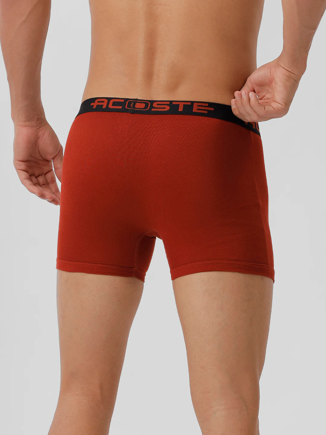 100% Combed Cotton Assorted Colour OE Without Pocket Trunk Acoste 1013 (Pack of 2) - Image 8