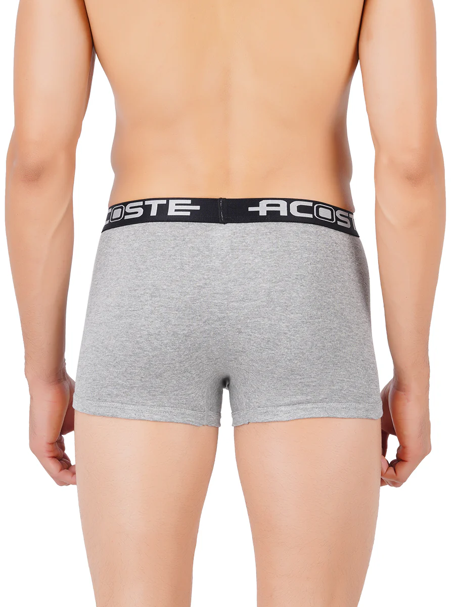 100% Combed Cotton Assorted Colour OE Without Pocket Trunk Acoste 1014 (Pack of 2) - Image 3