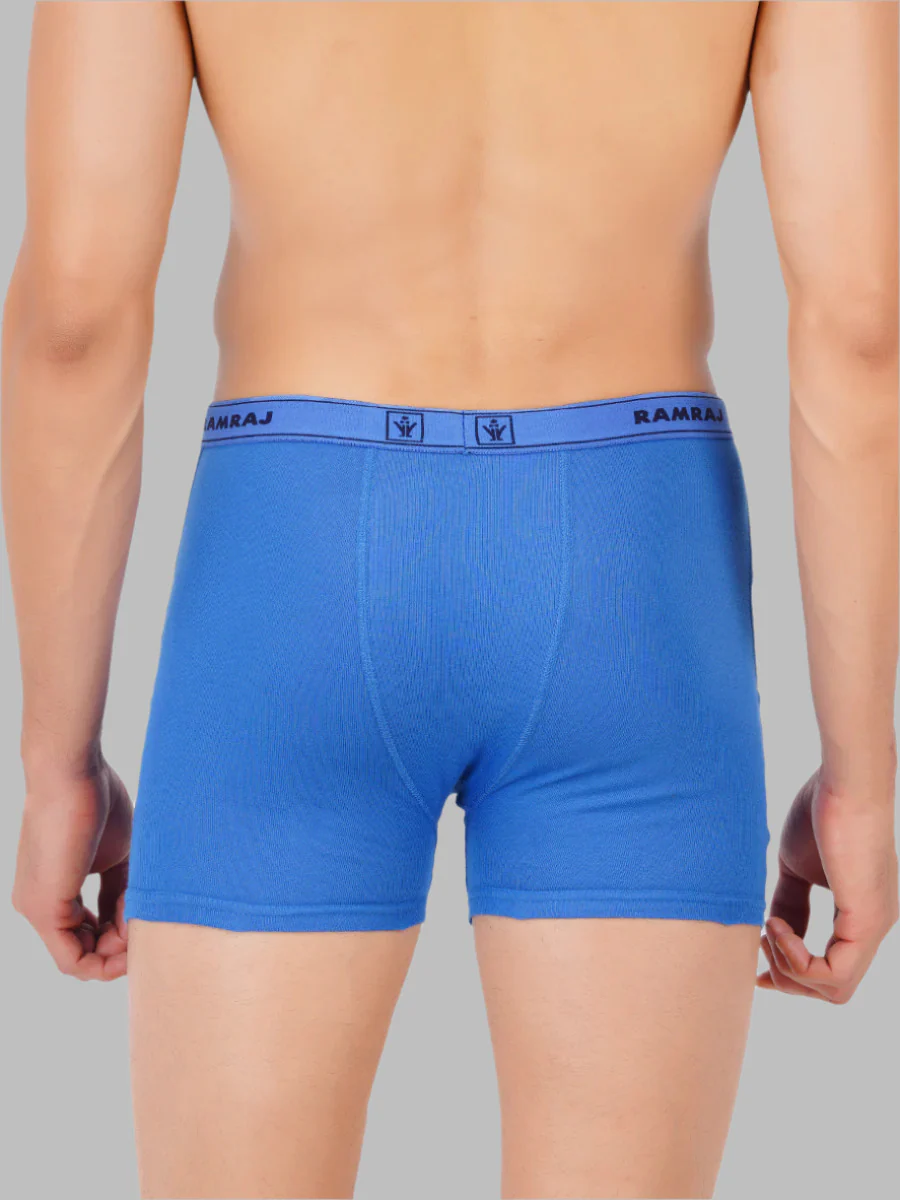 100% Combed Cotton Assorted Colour Pocket Trunk Imax Rib (Pack of 2) - Image 2
