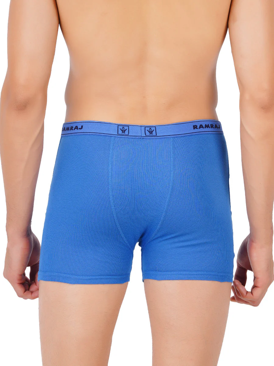 100% Combed Cotton Assorted Colour Pocket Trunk Plus Size Imax Rib (Pack of 2) - Image 4