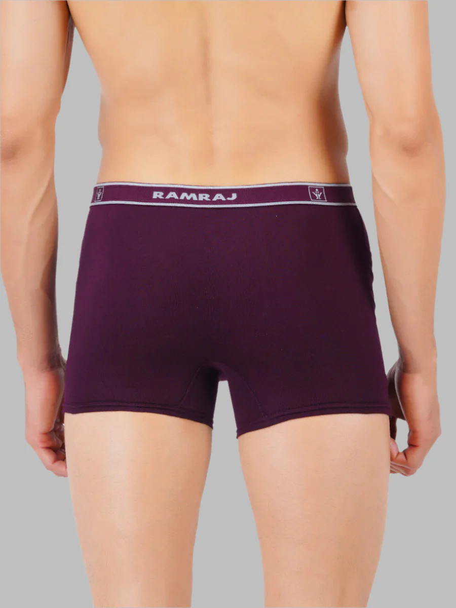 100% Combed Cotton Assorted Colour Pocket Trunk Target (Pack of 2) - Image 2