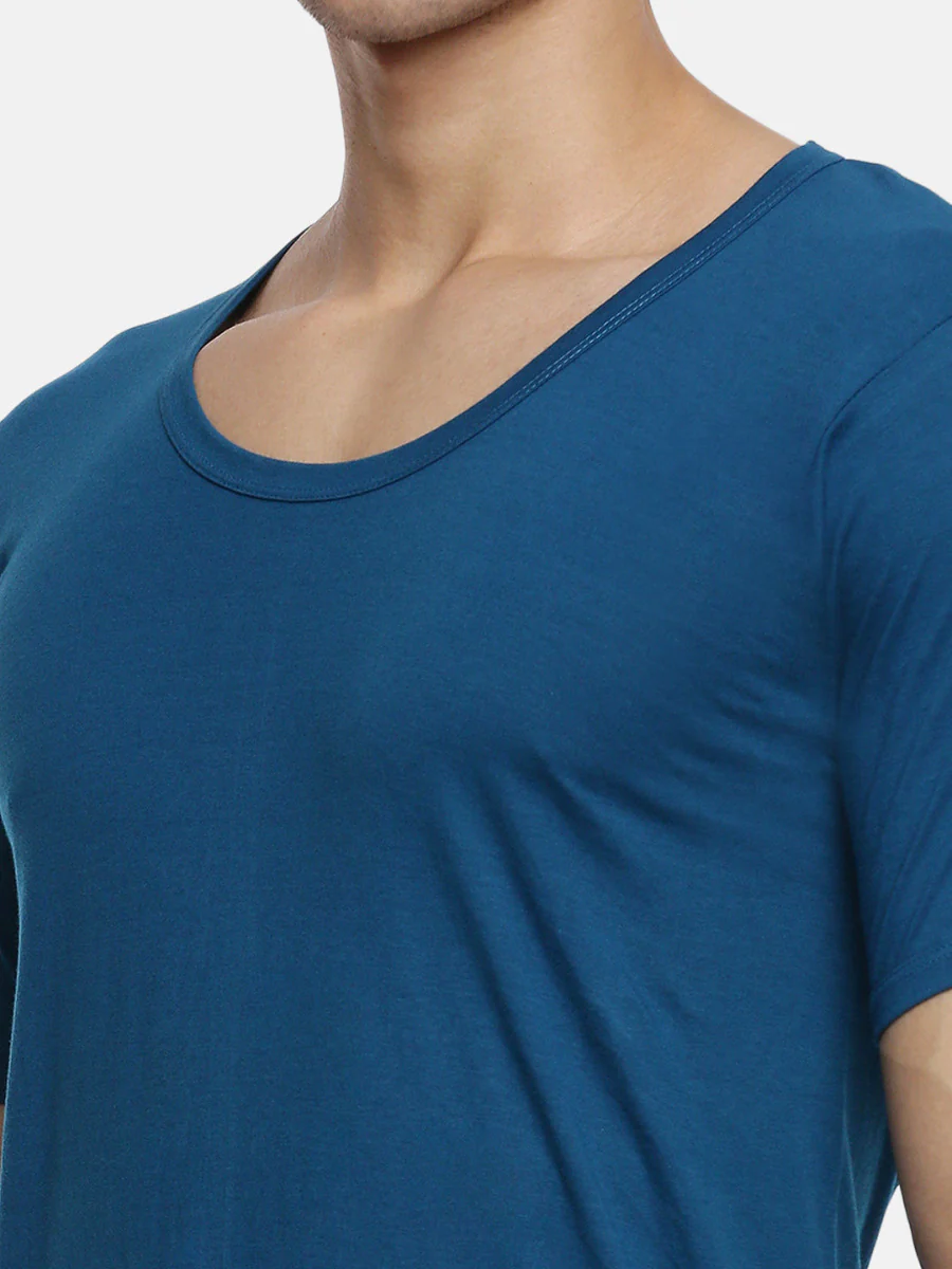 100% Combed Cotton Assorted Colour Sleeves Vest RNS Sukra (Pack of 2) - Image 7
