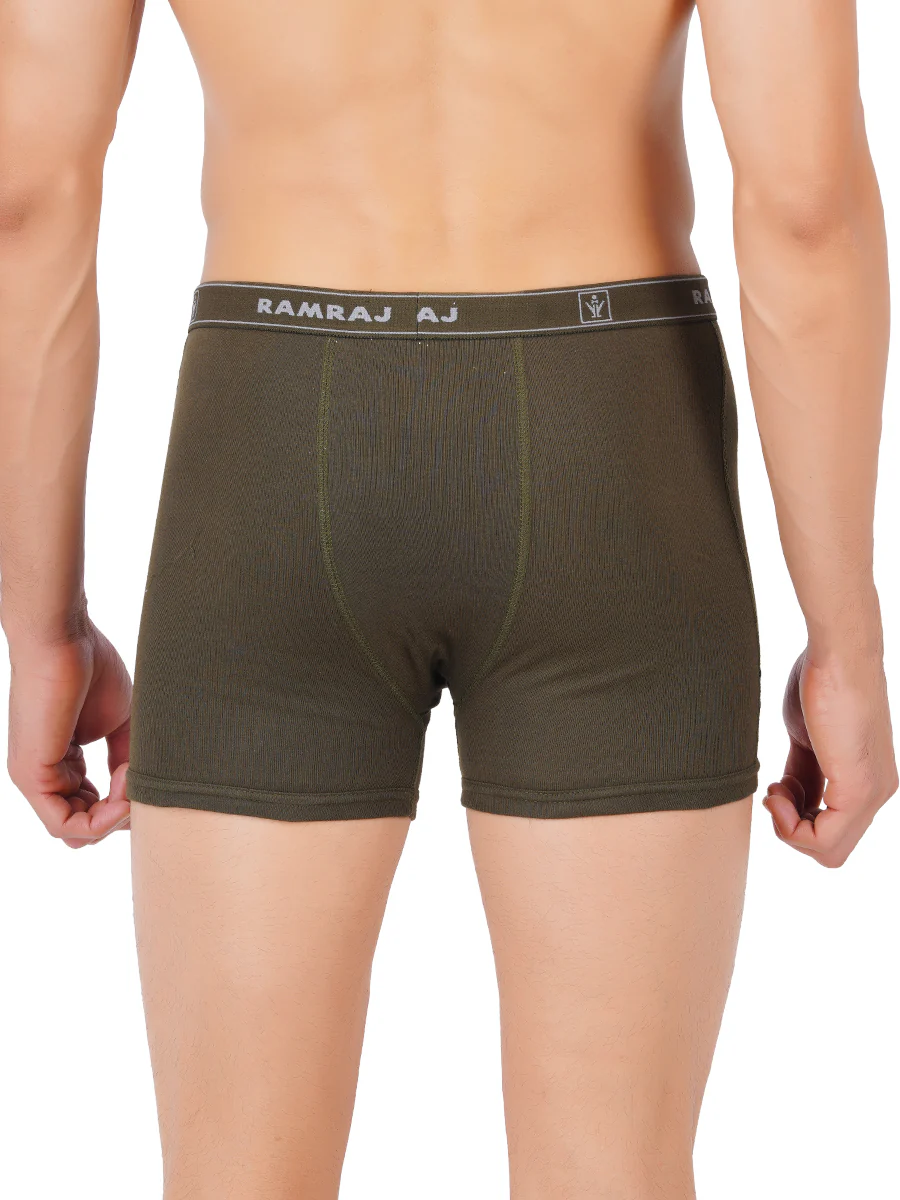 100% Combed Cotton Assorted Colour Without Pocket Trunk Imax Rib (Pack of 2) - Image 4
