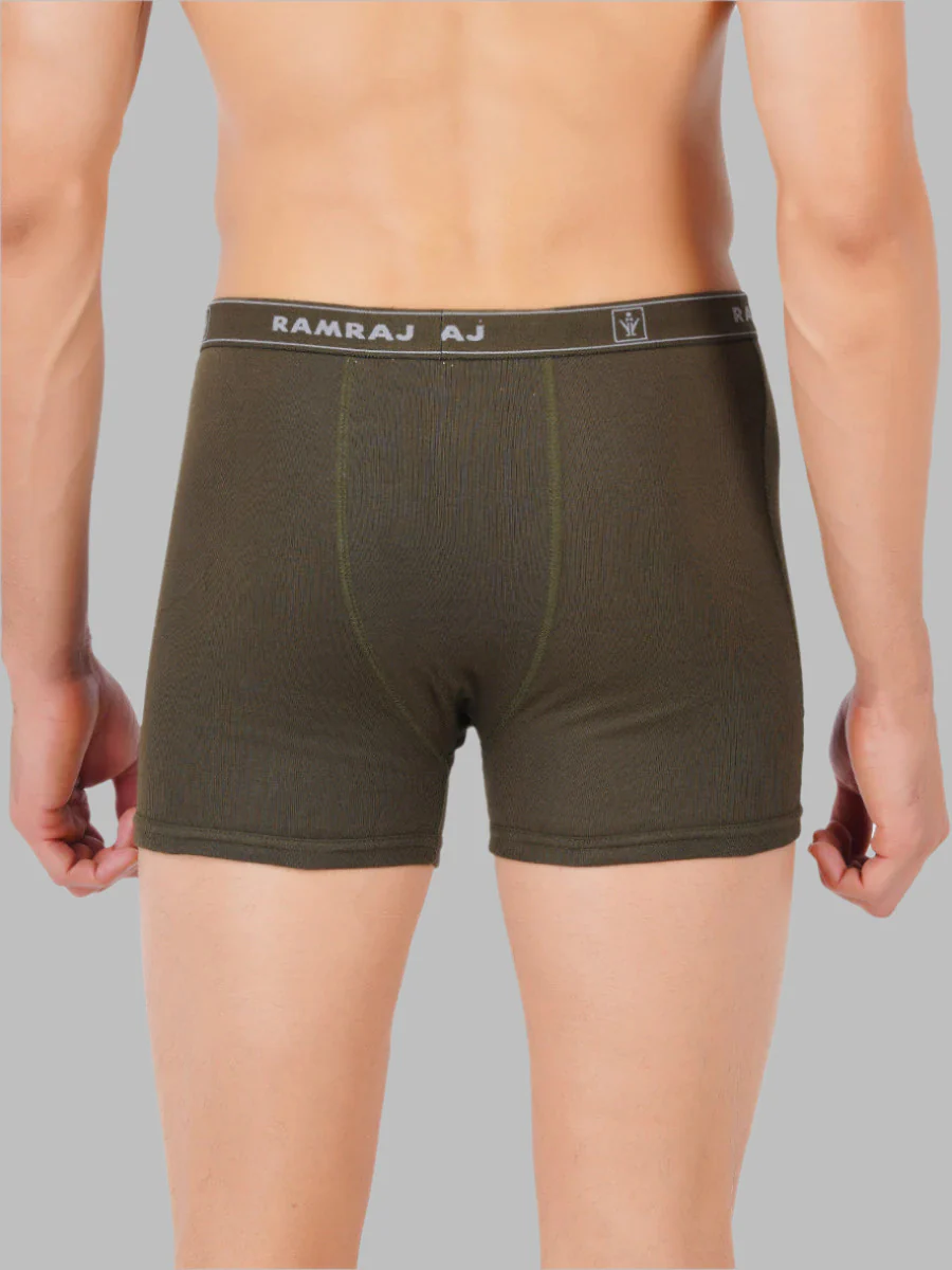 100% Combed Cotton Assorted Colour Without Pocket Trunk Plus Size Imax Rib (Pack of 2) - Image 2
