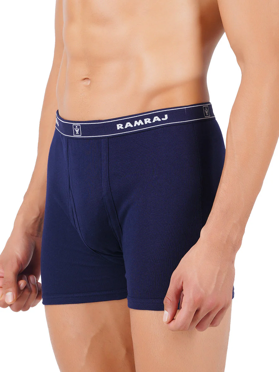100% Combed Cotton Assorted Colour Without Pocket Trunk Plus Size Imax Rib (Pack of 2) - Image 3