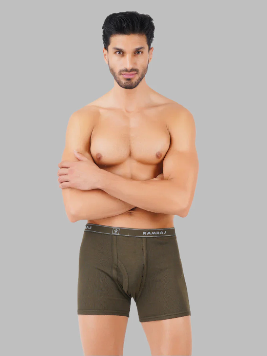 100% Combed Cotton Assorted Colour Without Pocket Trunk Plus Size Imax Rib (Pack of 2) - Image 4