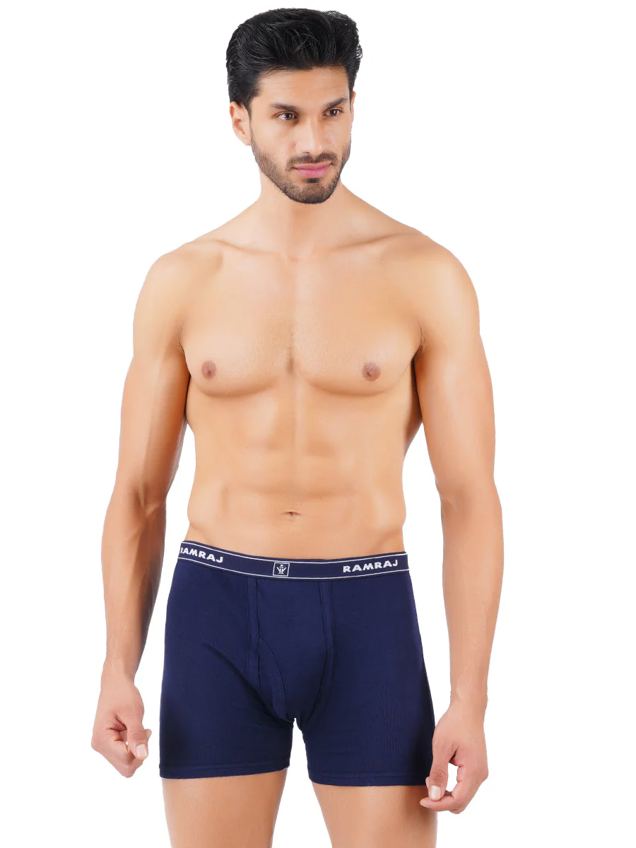 100% Combed Cotton Assorted Colour Without Pocket Trunk Plus Size Imax Rib (Pack of 2) - Image 5