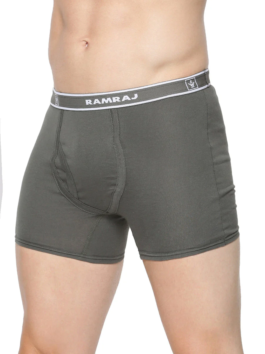 100% Combed Cotton Assorted Colour Without Pocket Trunk Plus Size Target (Pack of 2) - Image 5