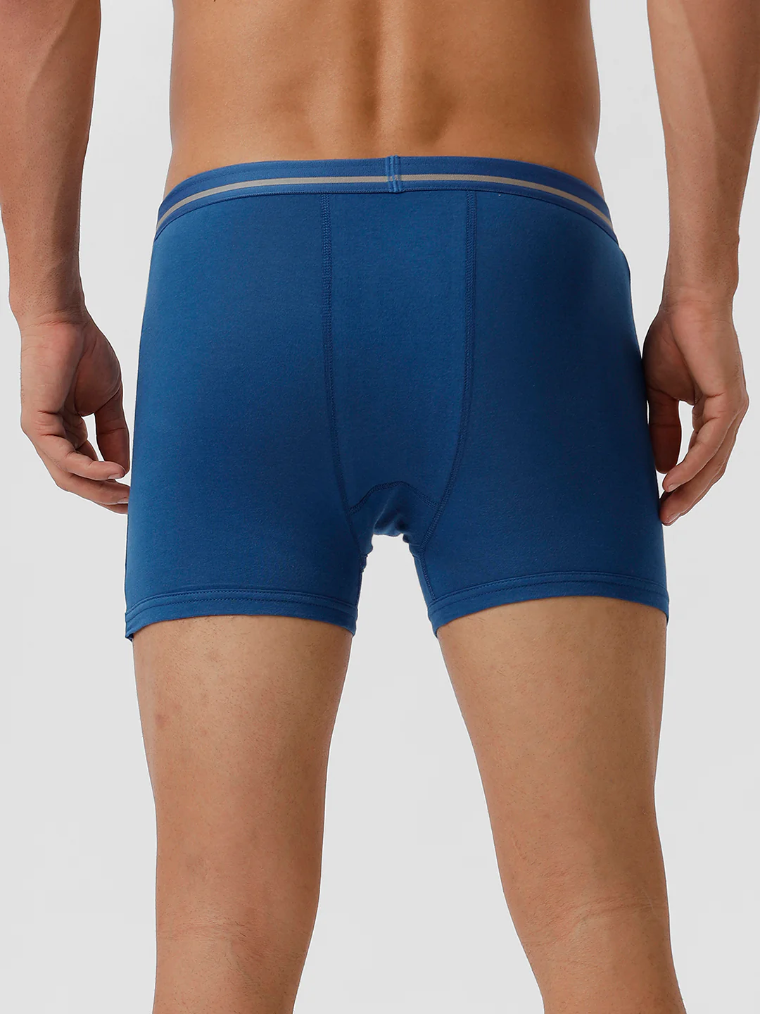 100% Combed Cotton Assorted Colour Without Pocket Trunk Softex Pack of 2 - Image 5