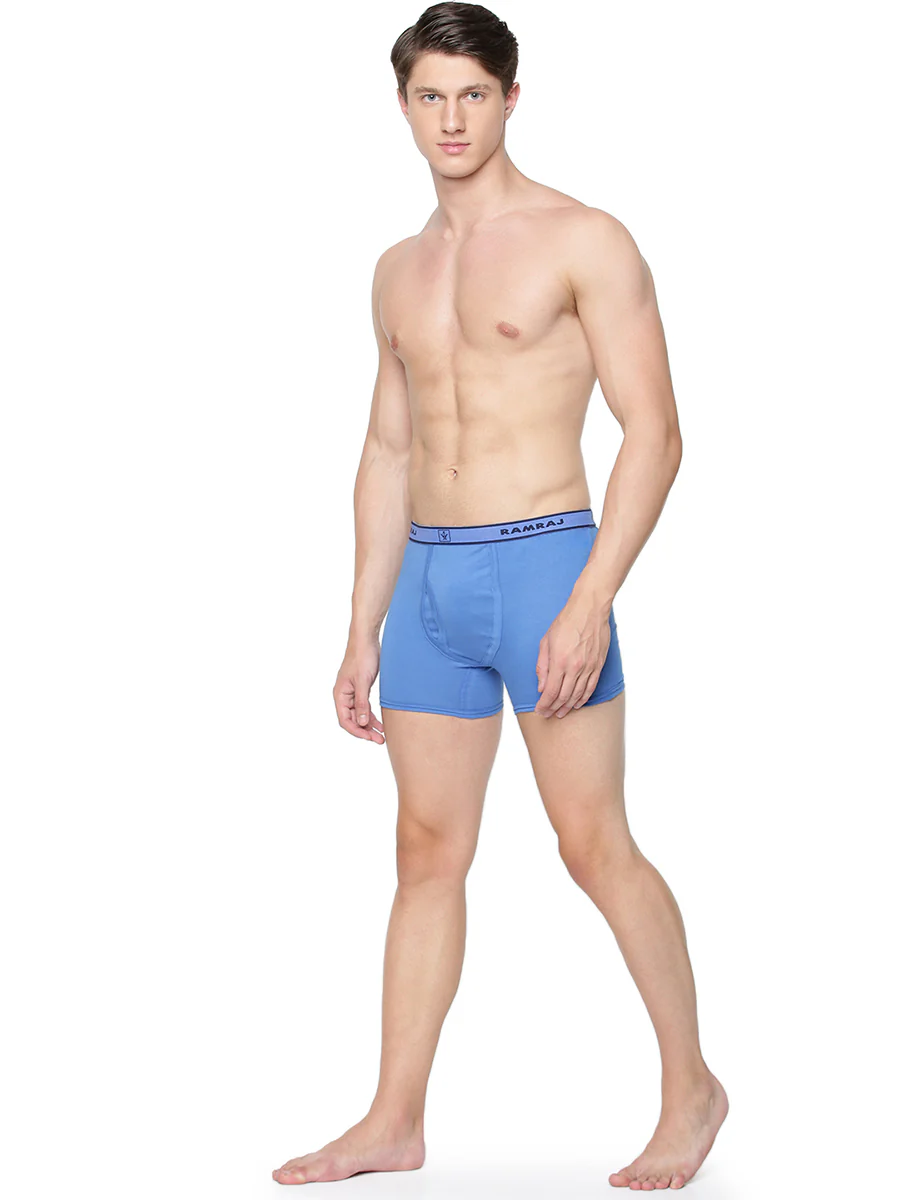 100% Combed Cotton Assorted Colour Without Pocket Trunk Target (Pack of 2) - Image 3