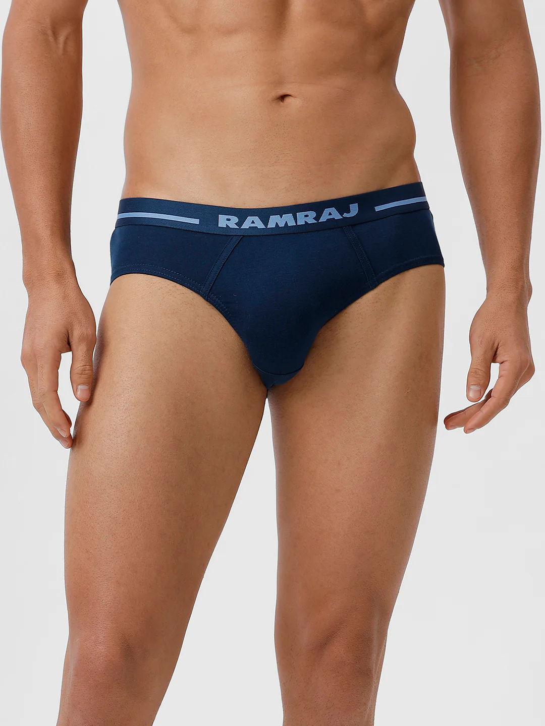 100% Combed Cotton Briefs Suriya Outer Elastic SPBlue Pack of 2 - Image 2