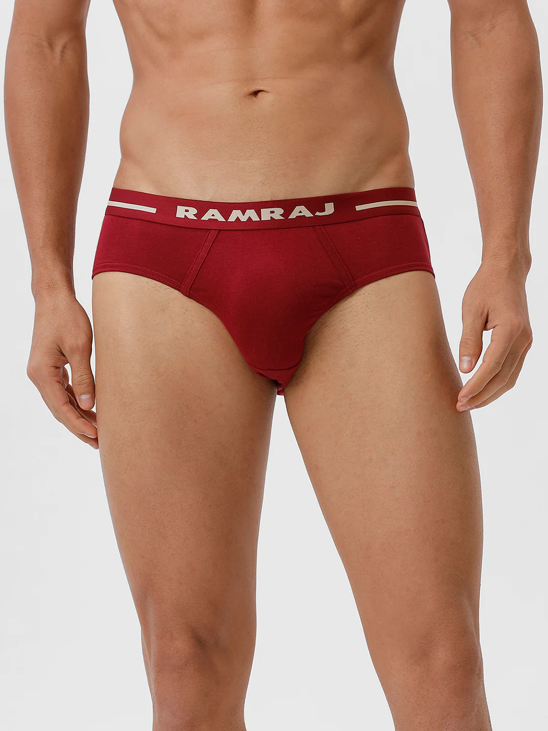 100% Combed Cotton Plus Size Briefs Suriya OE Cherry Pack of 2 - Image 2