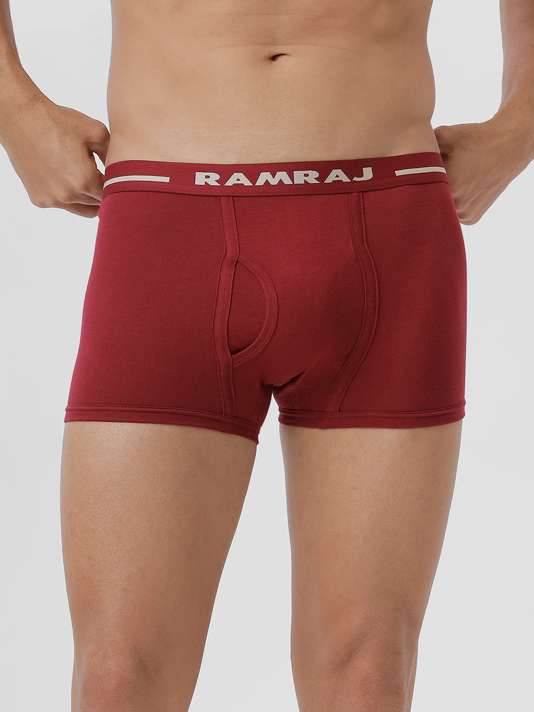 100% Combed Cotton Trunk OE Without Pocket Cherry Vintrack Pack of 2 - Image 2