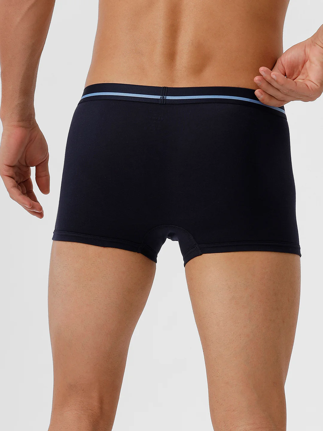100% Combed Cotton Trunk OE Without Pocket Navy Vintrack Pack of 2 - Image 3