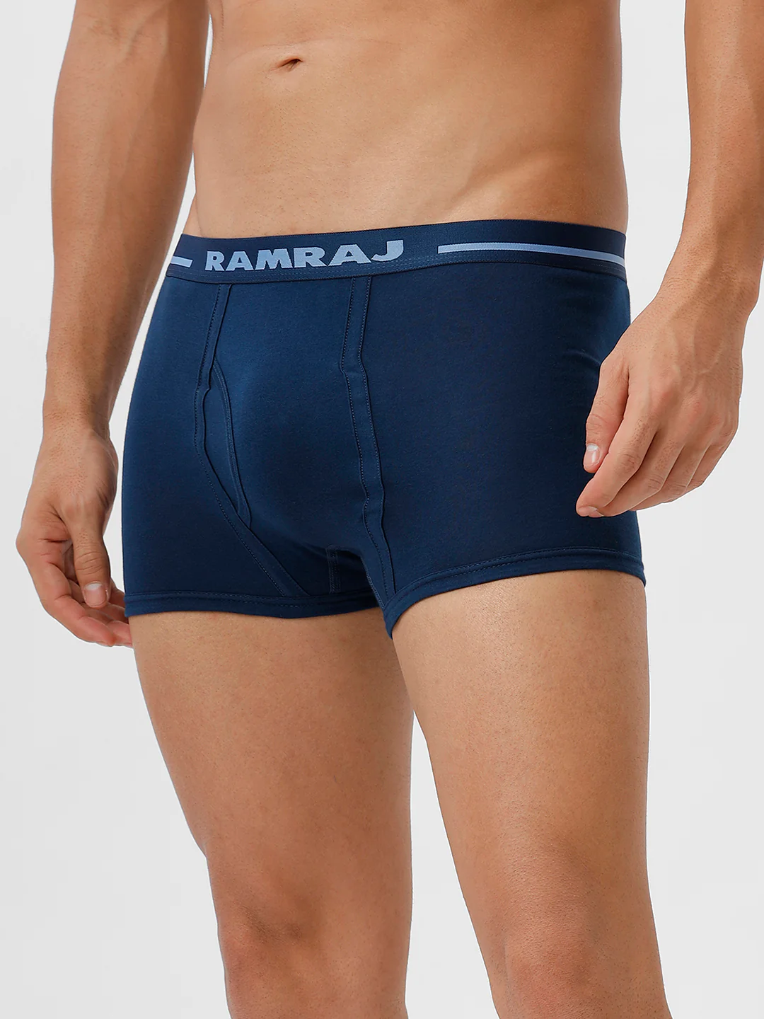 100% Combed Cotton Trunk OE Without Pocket SPBlue Vintrack Pack of 2 - Image 3