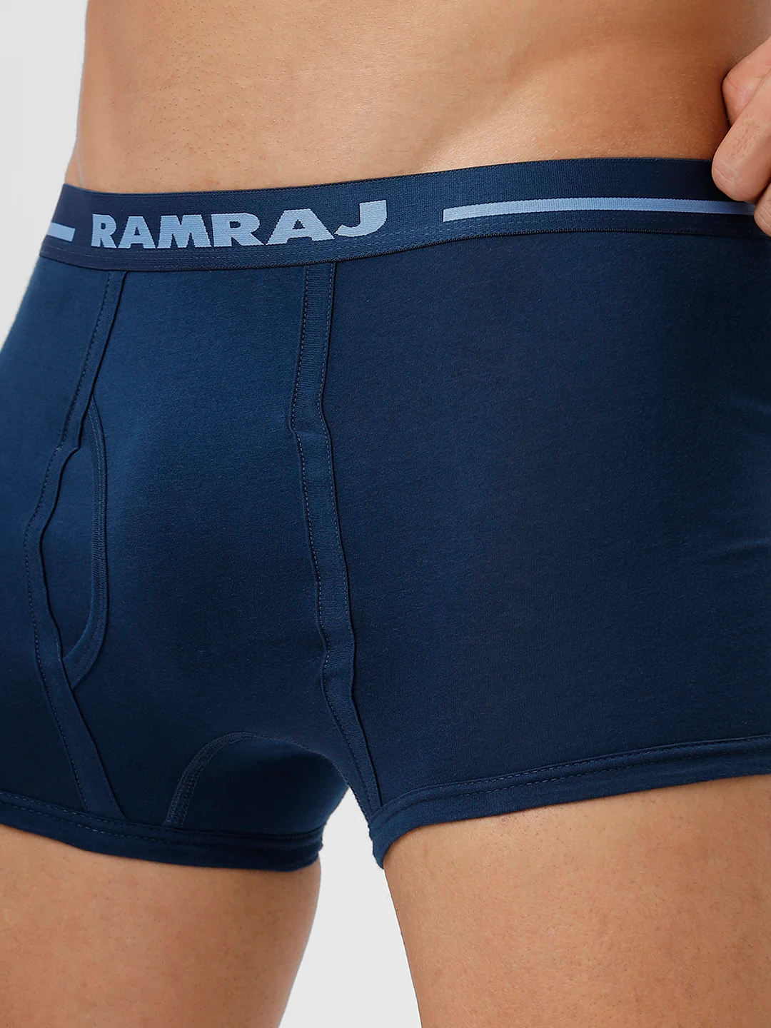 100% Combed Cotton Trunk OE Without Pocket SPBlue Vintrack Pack of 2 - Image 5