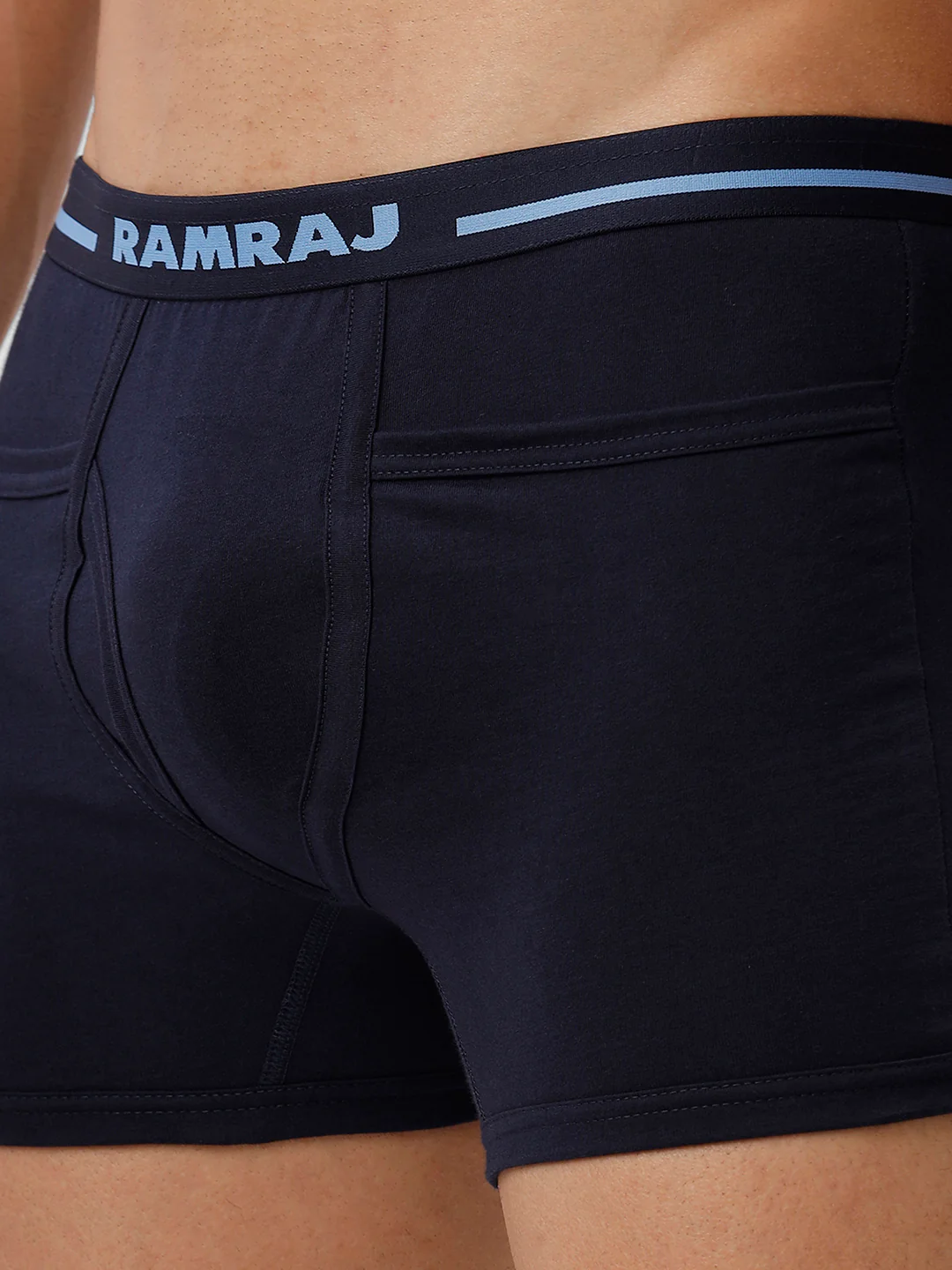 100% Combed Cotton Trunks Plus Size 4 Pcs Combo SP Blue GrapeWine Cherry Navy Target - Image 5