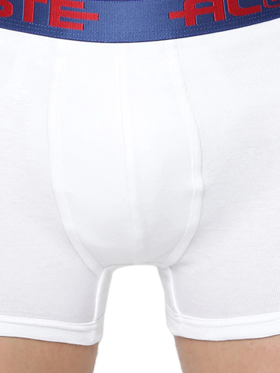 100% Combed Cotton White OE Without Pocket Trunk Acoste 1014 (Pack of 2) - Image 4