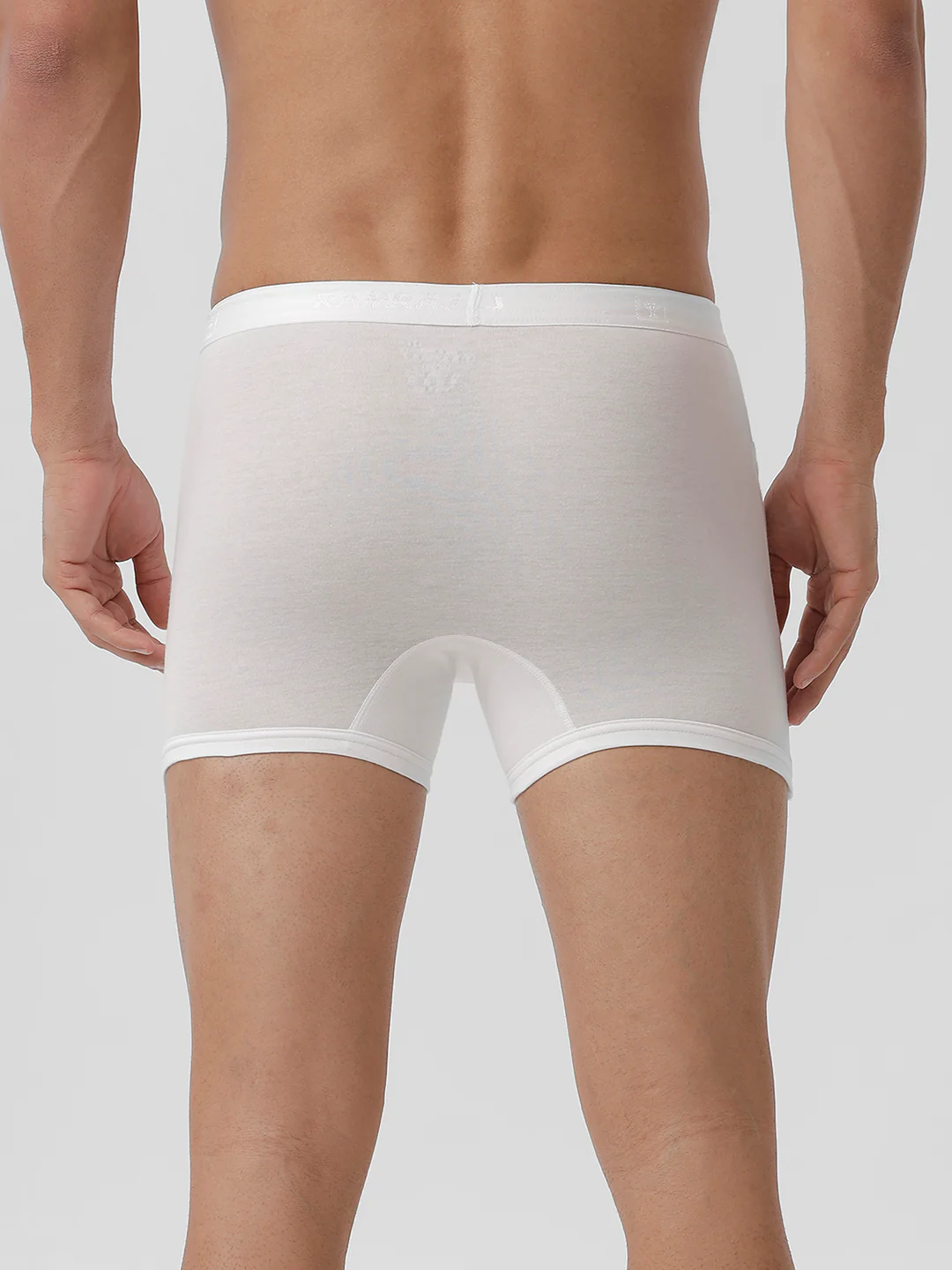 100% Combed Cotton White Pocket Trunk Plus Size Target (Pack of 2) - Image 6