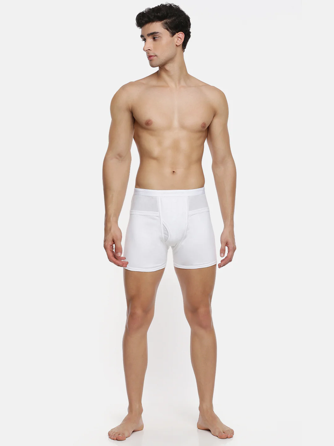 100% Combed Cotton White Pocket Trunk Softex (Pack of 2) - Image 5