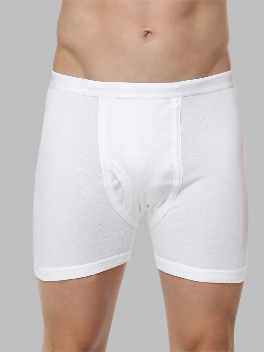100% Combed Cotton White Without Pocket Trunk Arrow (Pack of 2)
