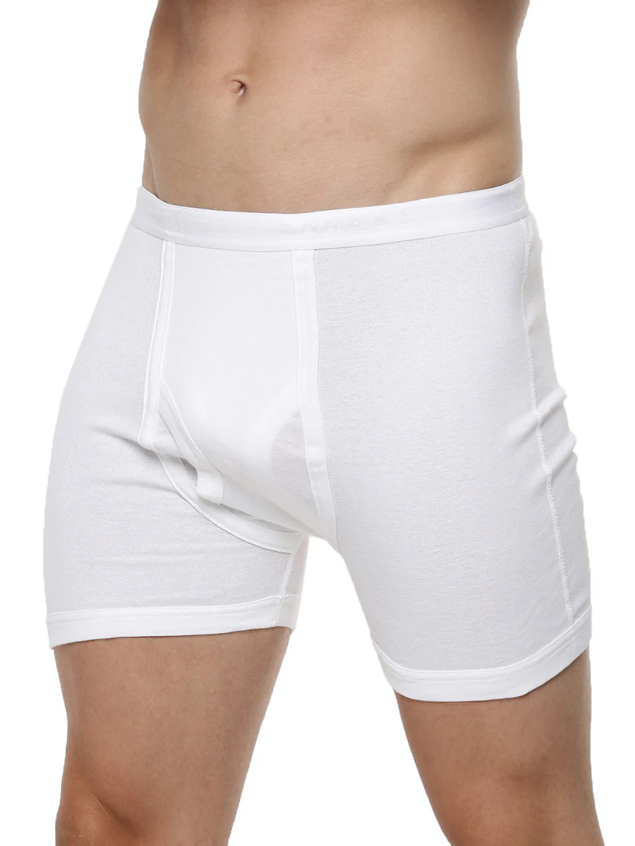 100% Combed Cotton White Without Pocket Trunk Arrow (Pack of 2) - Image 3