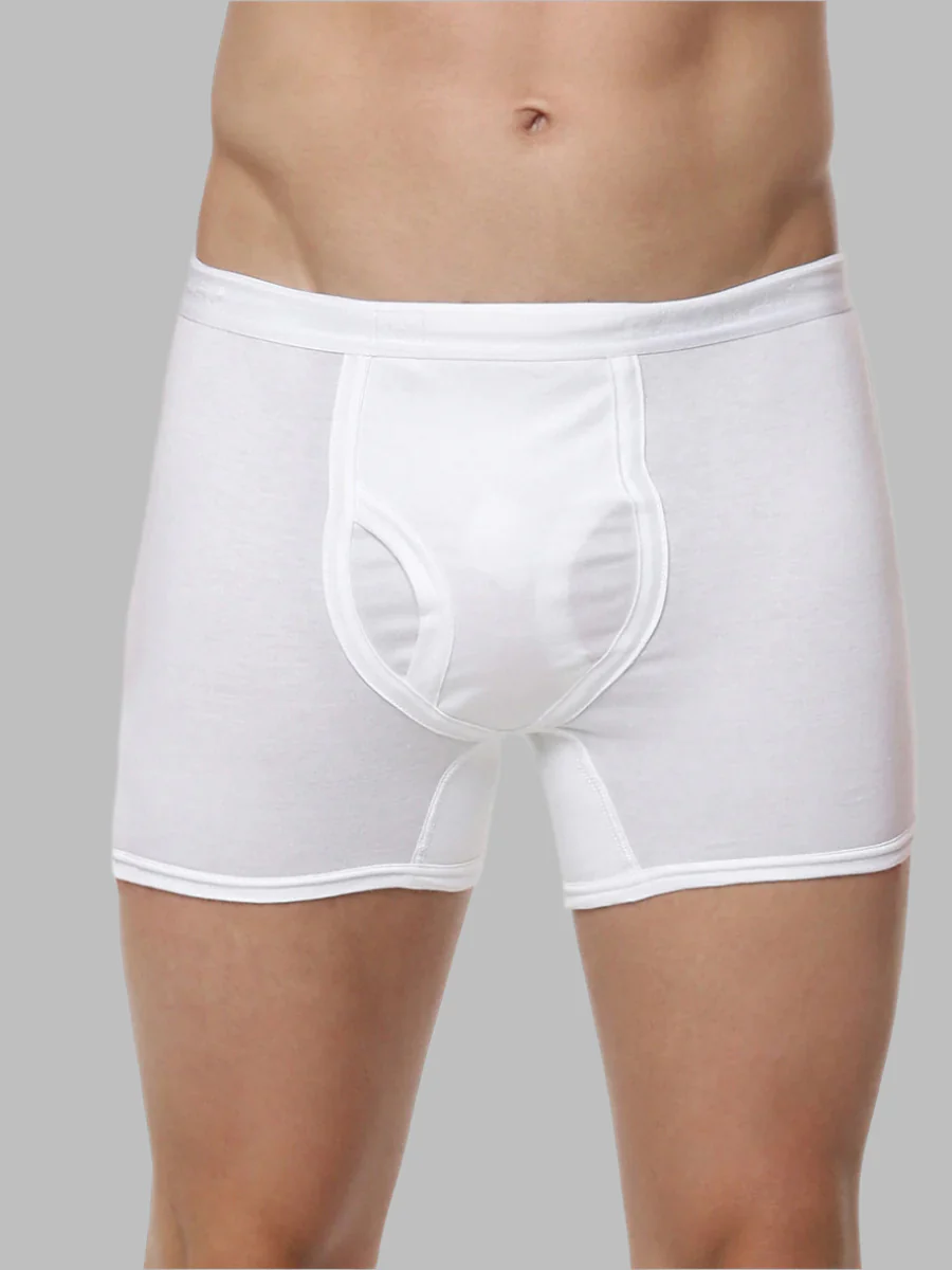 100% Combed Cotton White Without Pocket Trunk Target (Pack of 2)