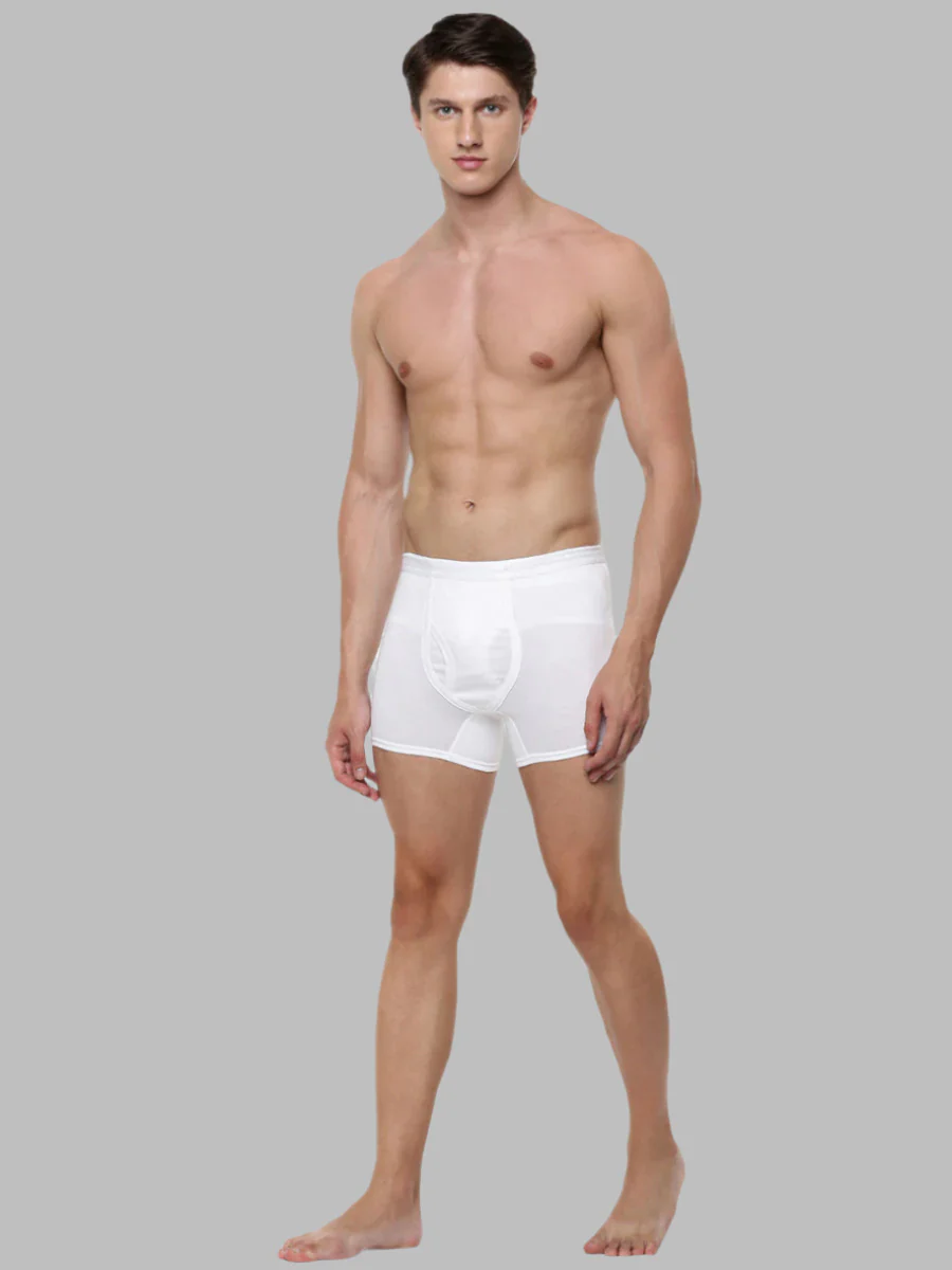 100% Combed Cotton White Without Pocket Trunk Target (Pack of 2) - Image 2
