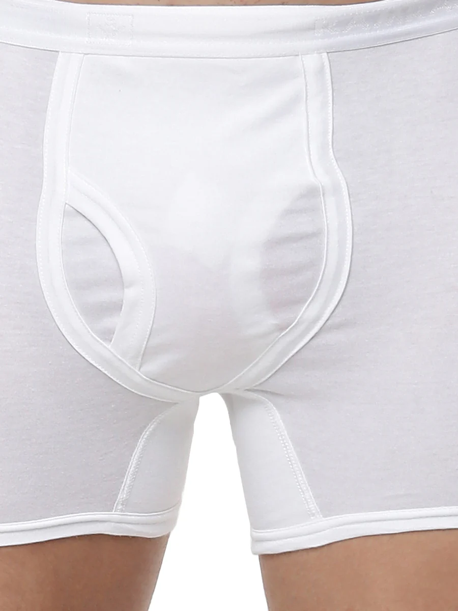 100% Combed Cotton White Without Pocket Trunk Target (Pack of 2) - Image 5