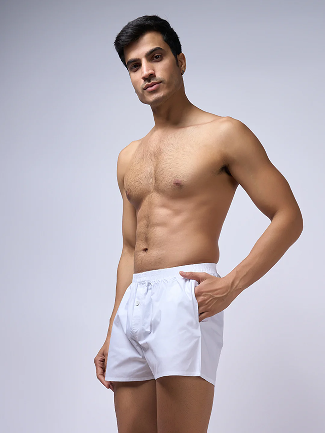 100% Combed Cotton Woven White Boxers Ever Free - Image 2