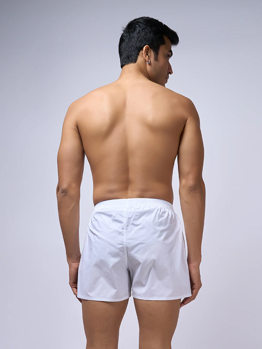 100% Combed Cotton Woven White Boxers Ever Free ( Pack of 2) - Image 4