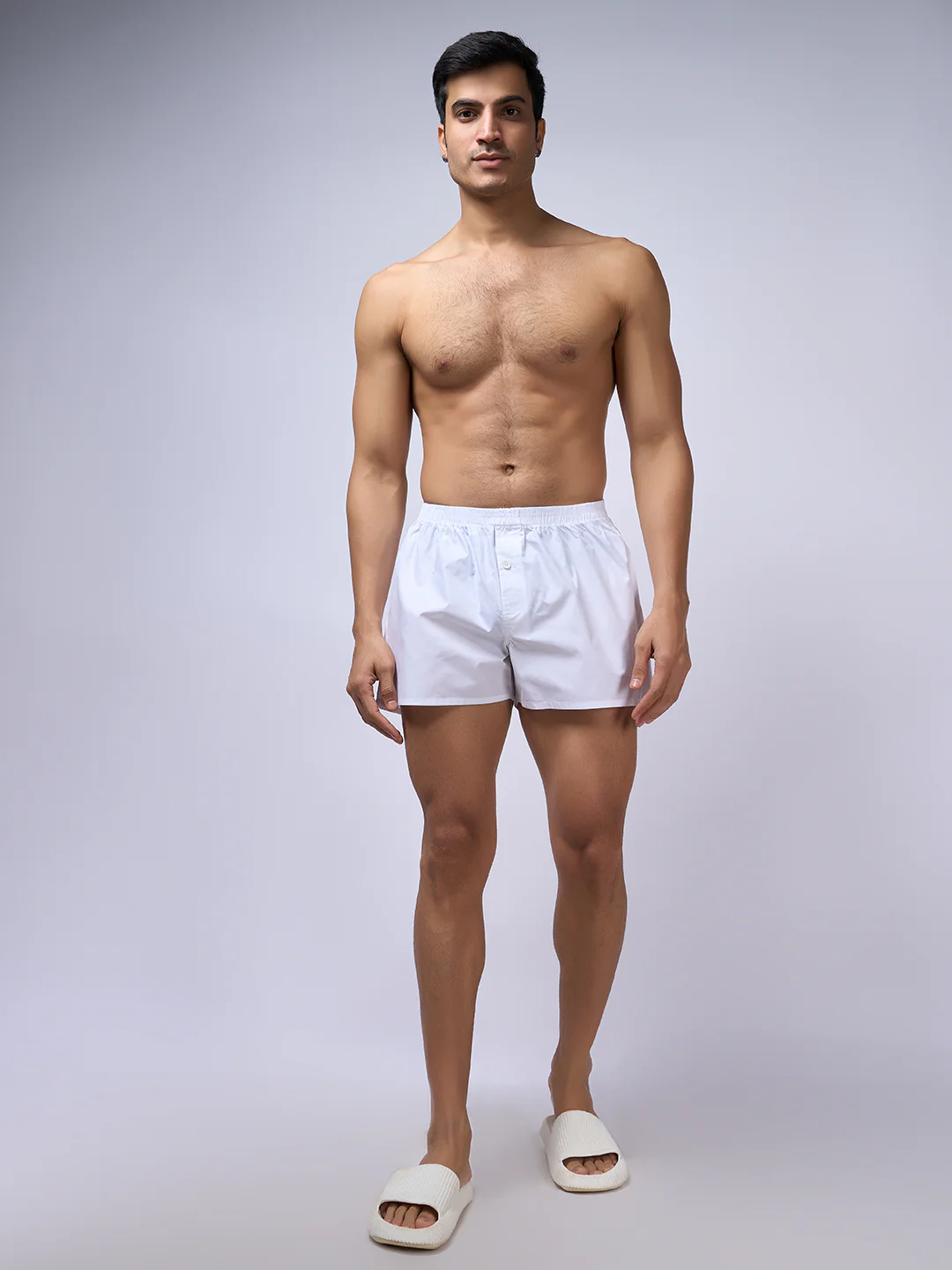 100% Combed Cotton Woven White Boxers Ever Free ( Pack of 2) - Image 5