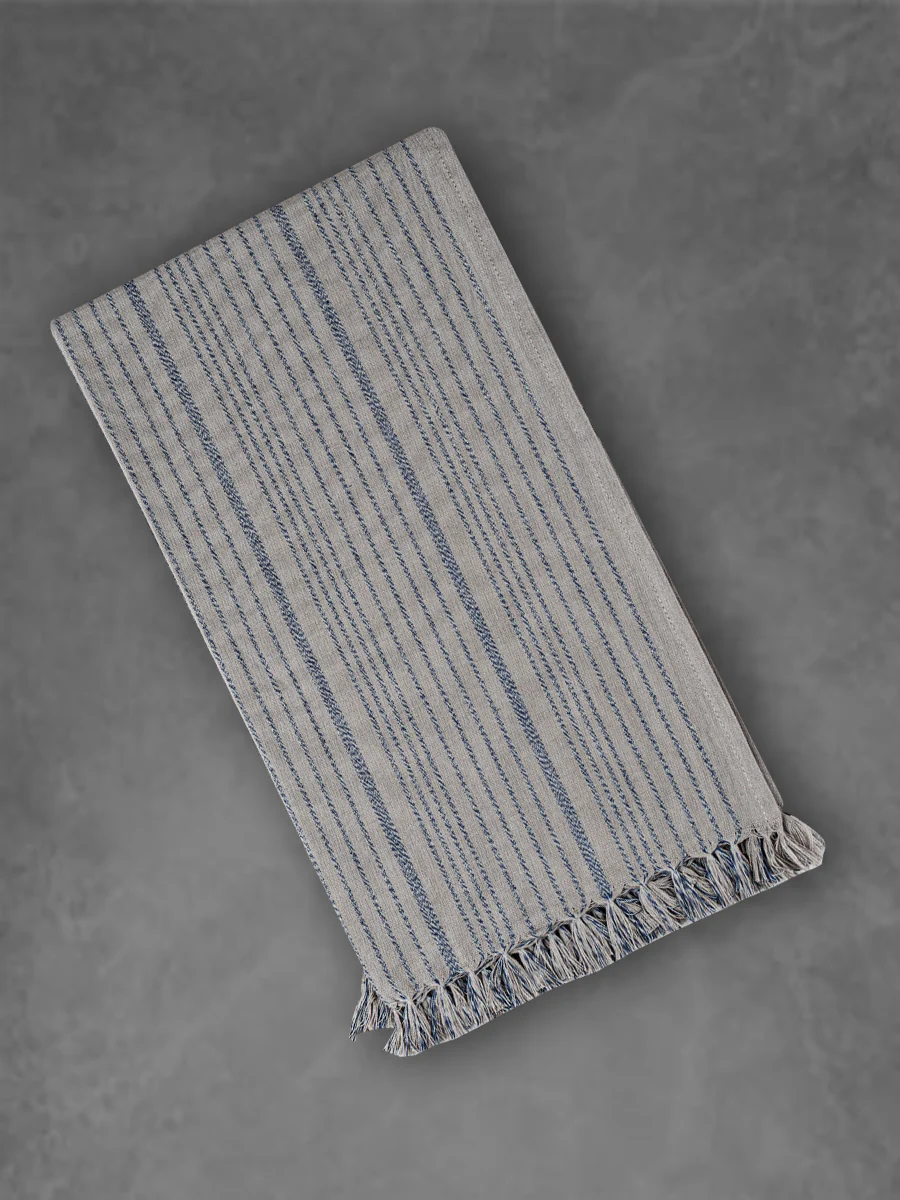 100% Comfort Cotton Stripe Bath Towel 1057 (Pack of 3) - Image 2