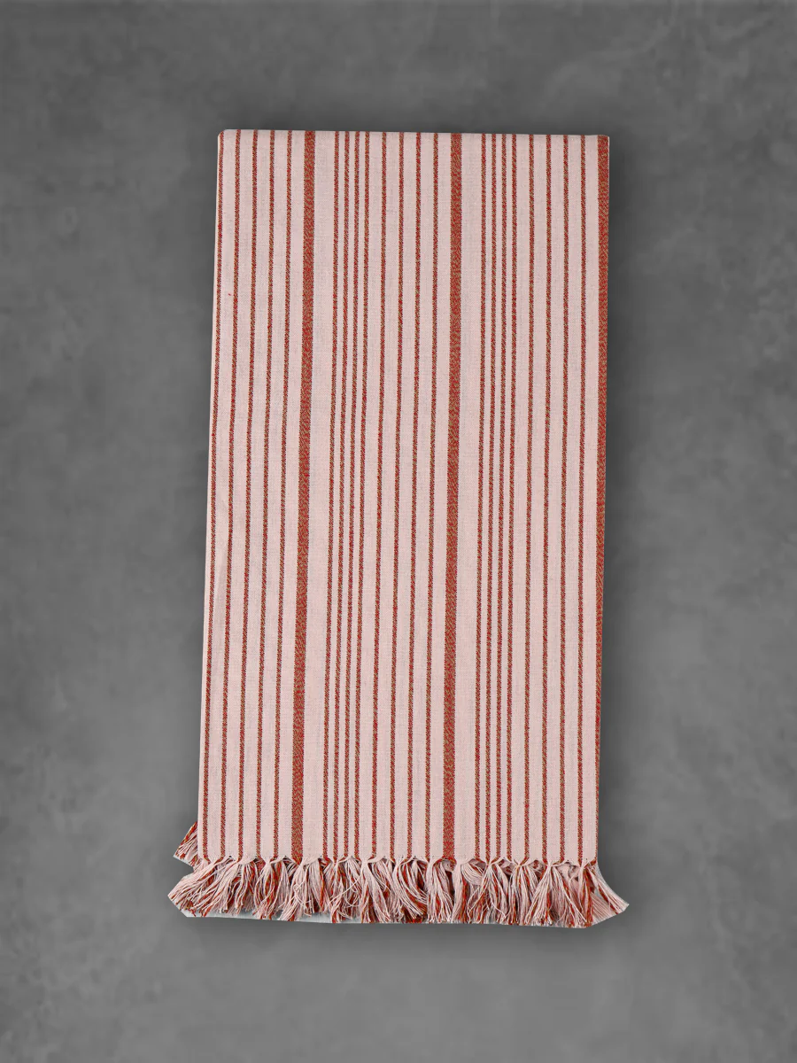 100% Comfort Cotton Stripe Bath Towel 1057 (Pack of 3) - Image 3