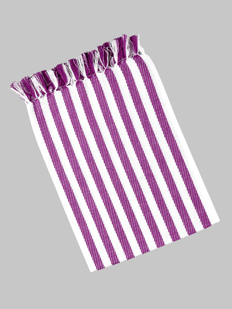 100% Cotton Assorted Colour Napkin / Hand Towel (Pack of 5) - Image 2