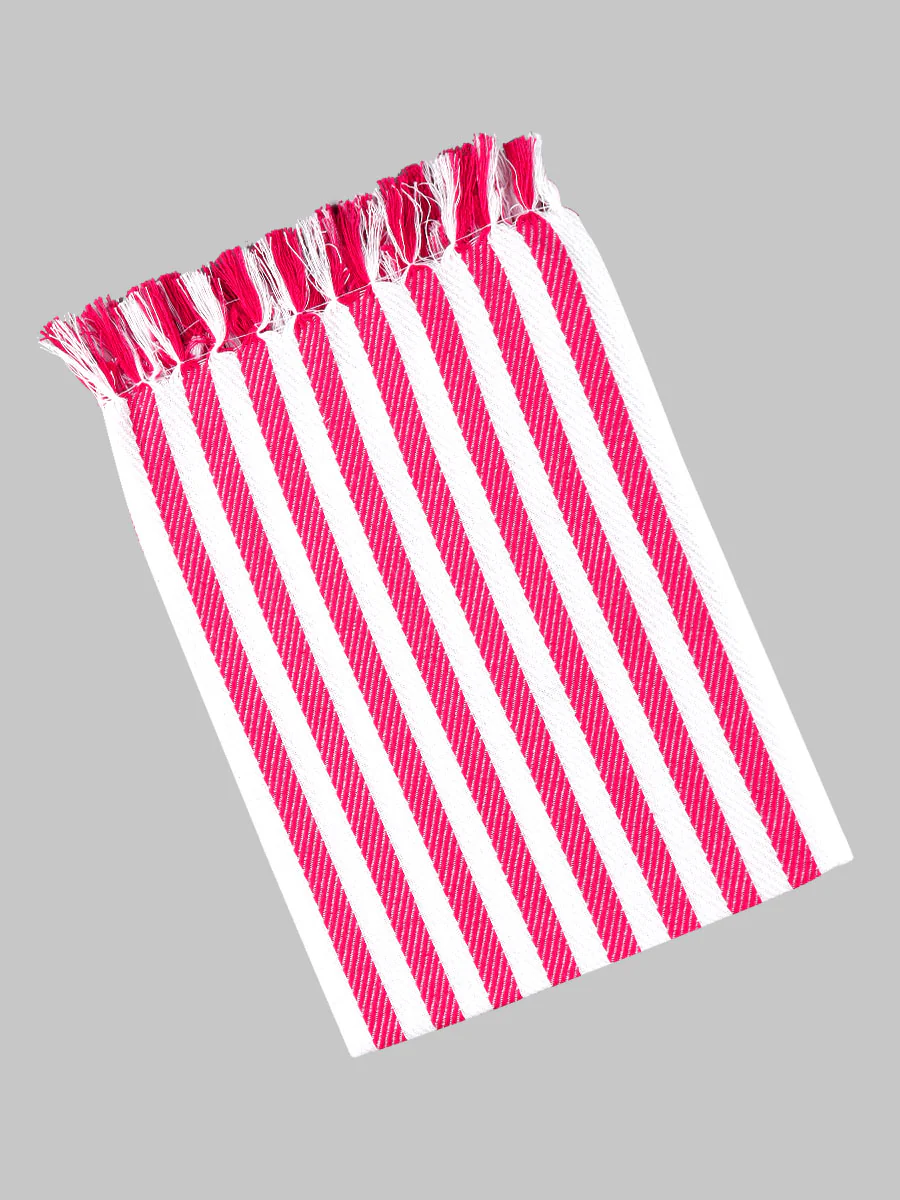 100% Cotton Assorted Colour Napkin / Hand Towel (Pack of 5) - Image 3