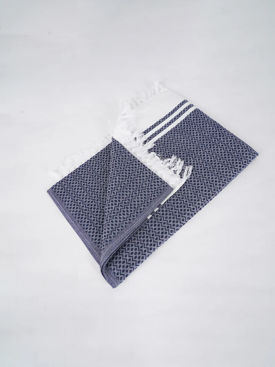 100% Cotton Bath Towel with Assorted Colour Diamond Plus - Image 3