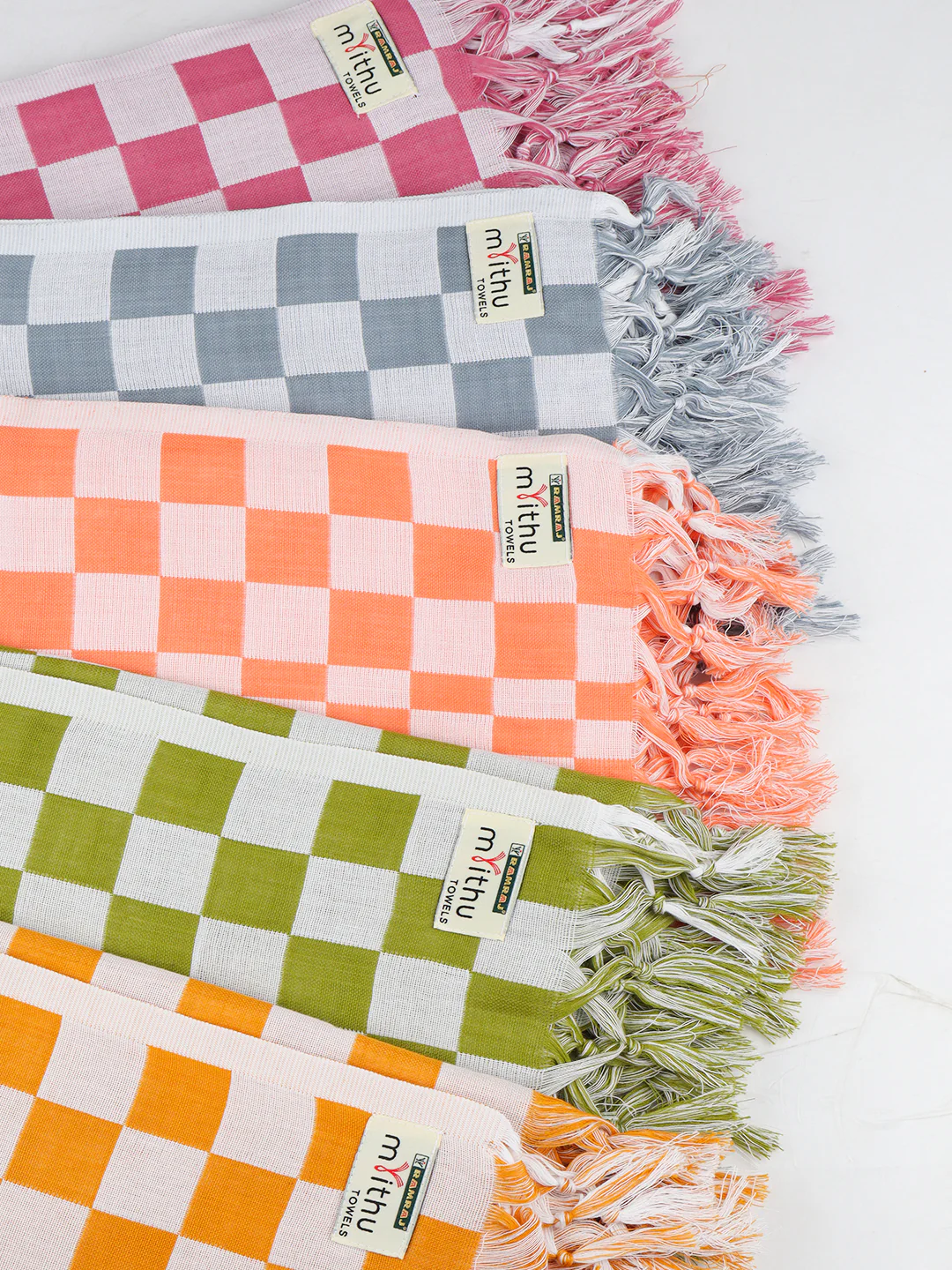 100% Cotton Bath Towel with Assorted Colour Twin Plus 73A - Image 3