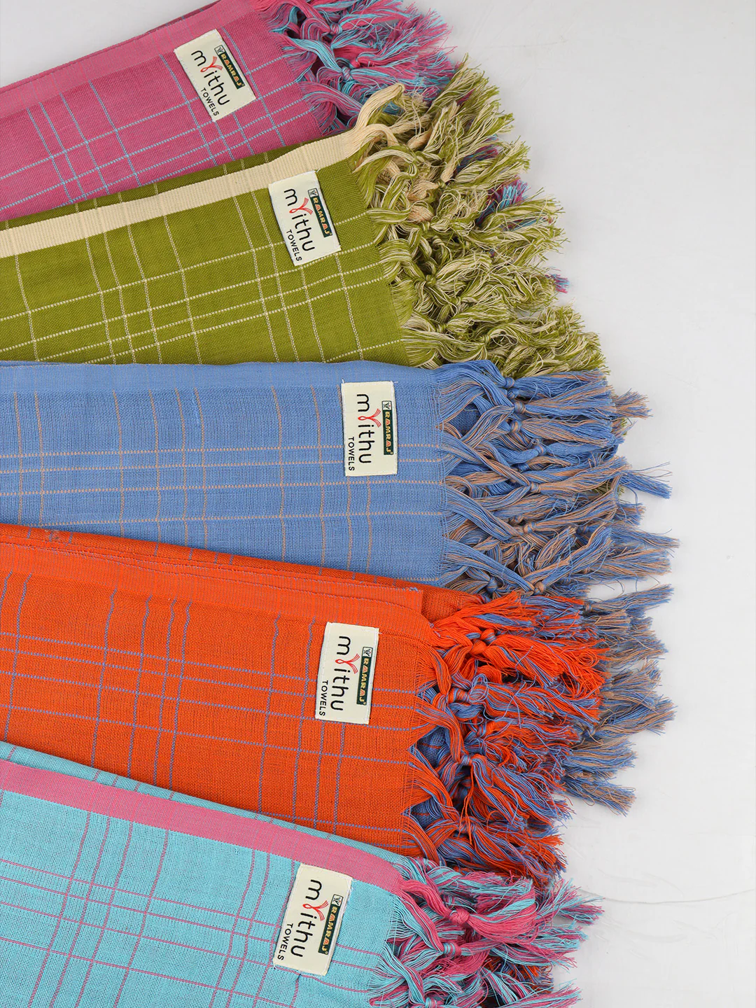 100% Cotton Bath Towel with Assorted Colour Twin Plus 896I - Image 5