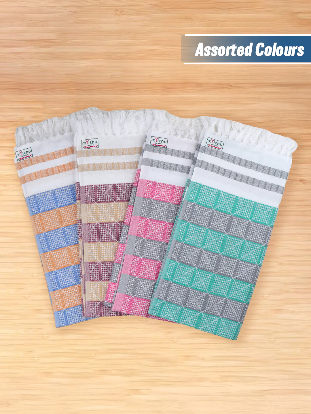 100% Cotton Bath Towel with Assorted Colours Marvel D2 - Image 2