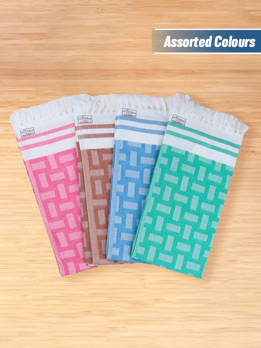 100% Cotton Bath Towel with Assorted Colours Marvel D3 - Image 2