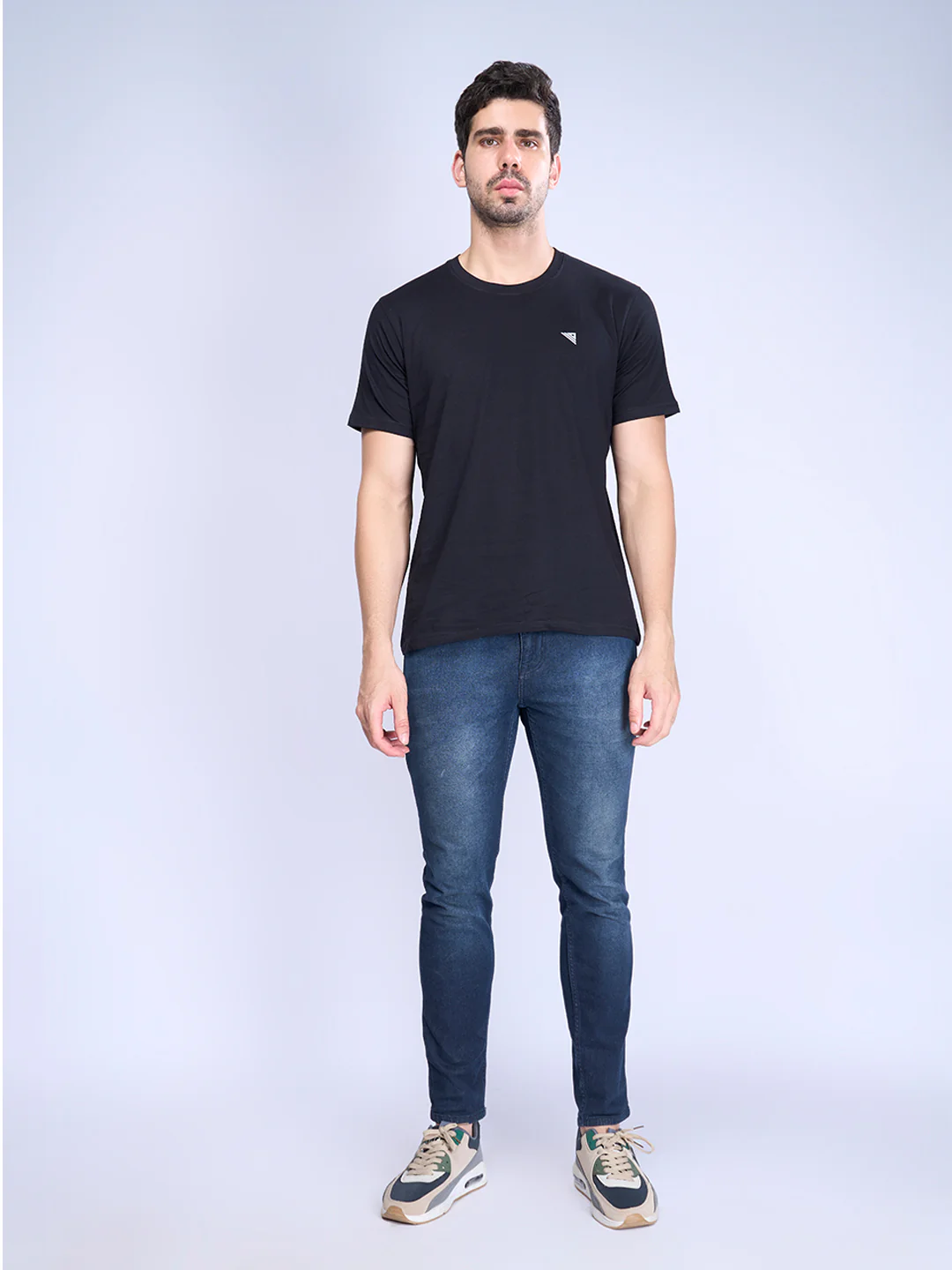 100% Cotton Black Expert Tee Pack of 2 - Image 3